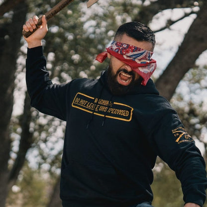 Grunt Style Needs Supervision Hoodie - Black
