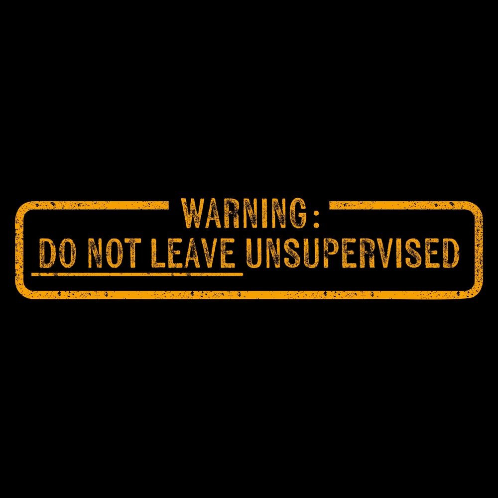 Grunt Style Needs Supervision Hoodie - Black