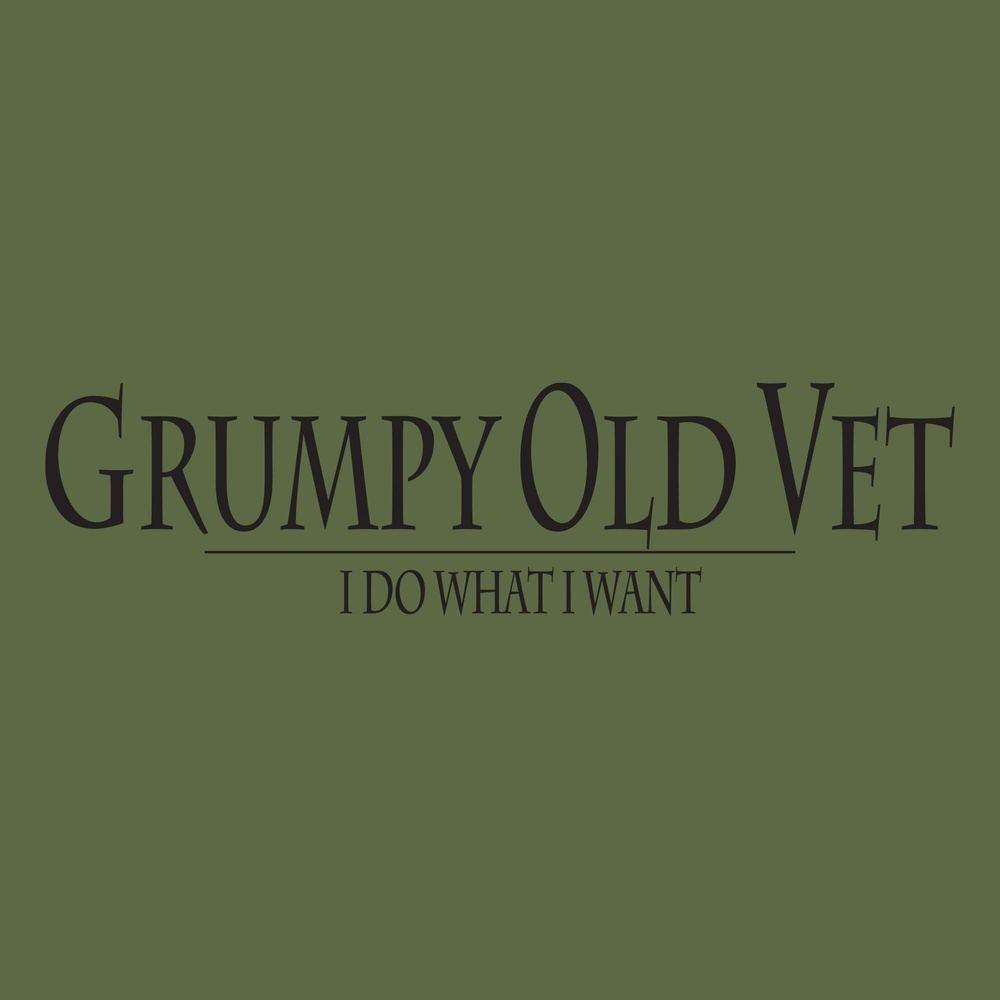 Grunt Style Veteran Clothing - Grumpy Old Veteran Hoodie