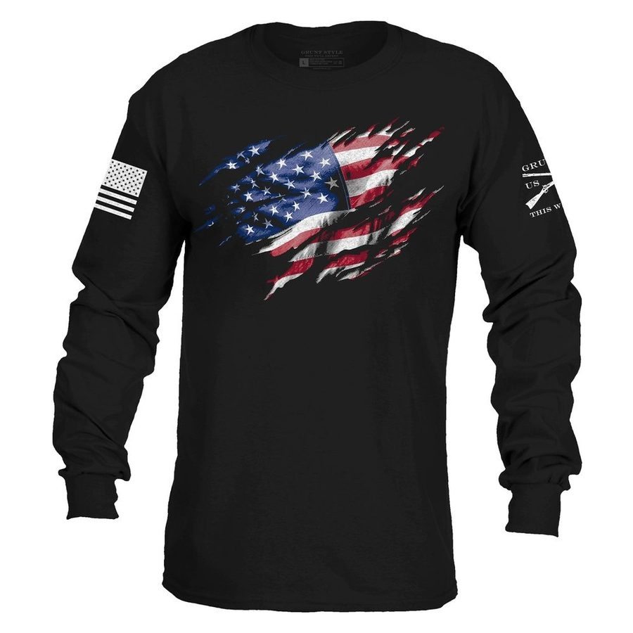Grunt Style Still Standing Long Sleeve - Black