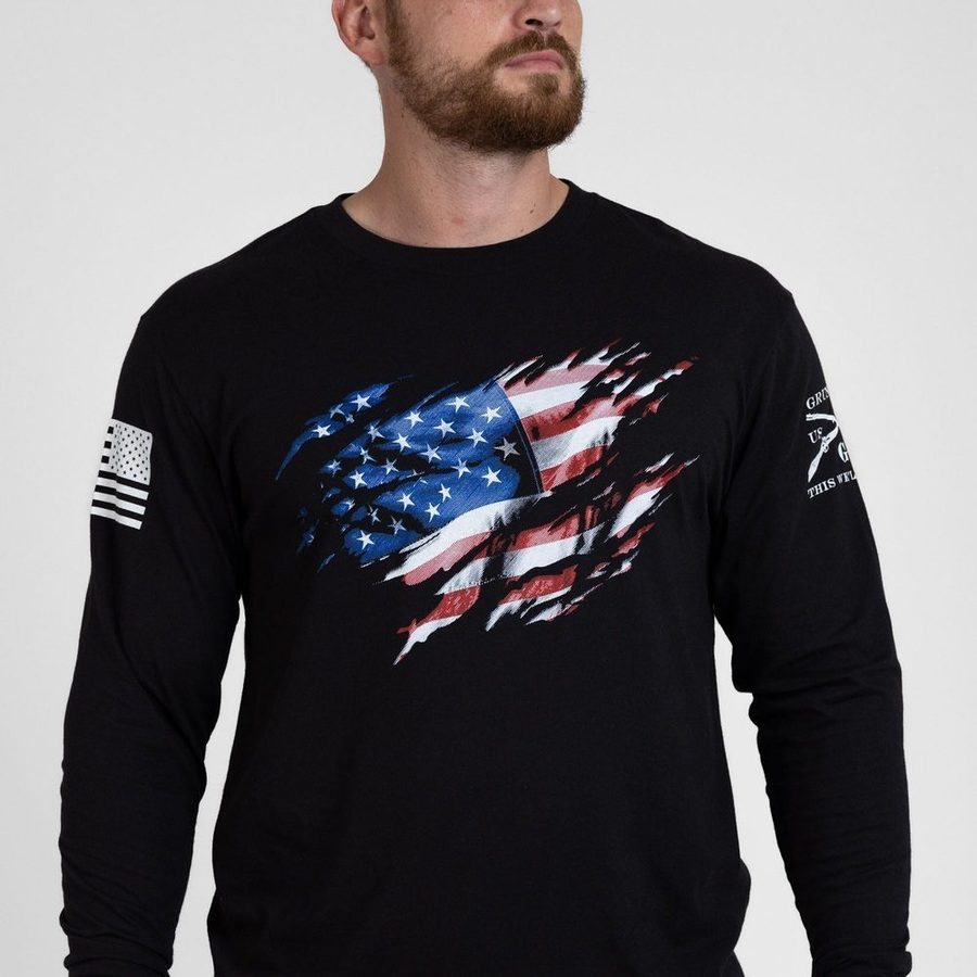 Grunt Style Still Standing Long Sleeve - Black