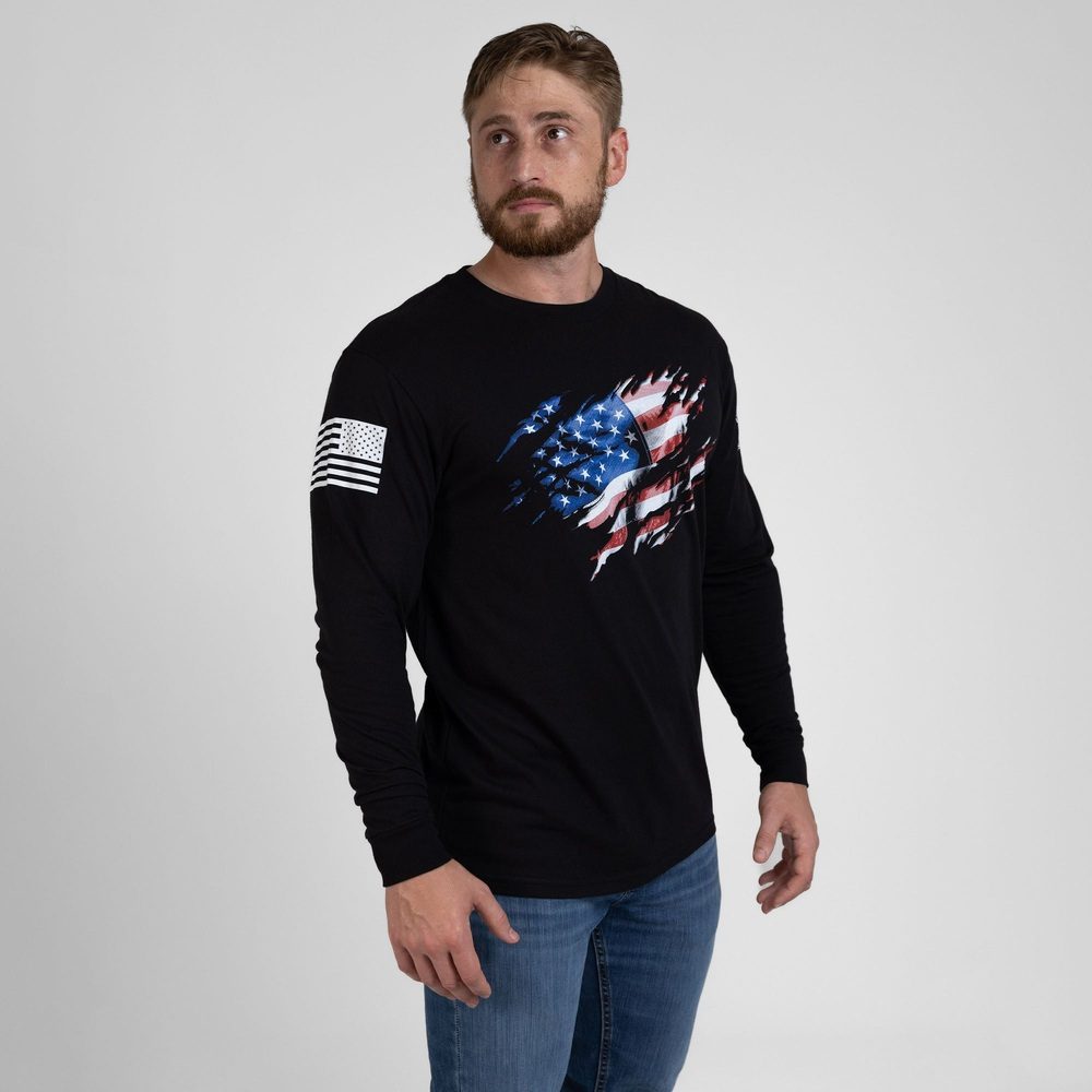 Grunt Style Still Standing Long Sleeve - Black