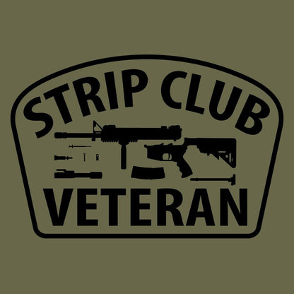 Grunt Style Strip Club Veteran Long Sleeve - Military Green