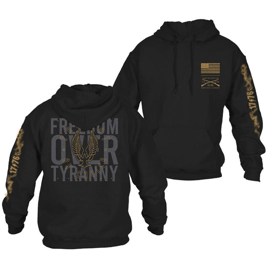 Grunt Style Freedom Over Tyranny Hoodie - Black