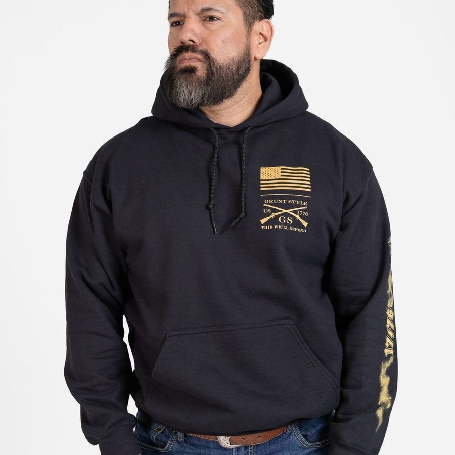 Grunt Style Freedom Over Tyranny Hoodie - Black