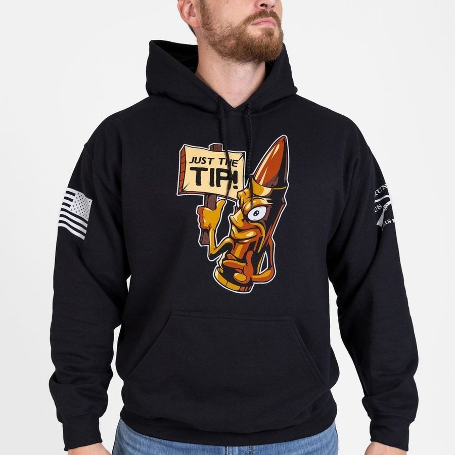 Grunt Style Just The Tip Hoodie - Black