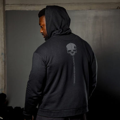 Grunt Style Strength Through Suffering Full-Zip Hoodie - Black