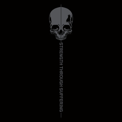 Grunt Style Strength Through Suffering Full-Zip Hoodie - Black