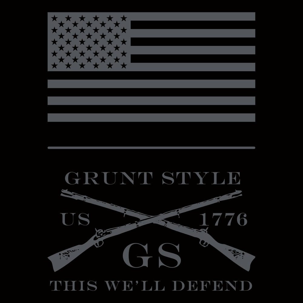 Grunt Style Strength Through Suffering Full-Zip Hoodie - Black