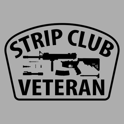 Grunt Style Strip Club Veteran Hoodie - Sport Gray