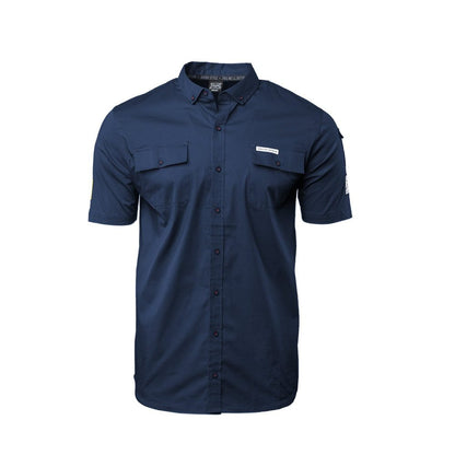 Grunt Style Men's Garage Button Down - Navy