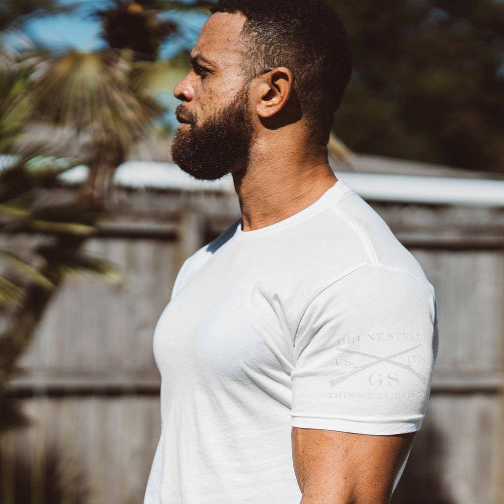 Grunt Style Basic T-Shirts - White - 5 Pack