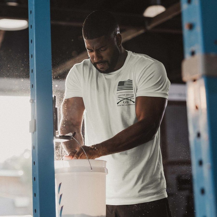 Grunt Style Strength Through Suffering T-Shirt - Sand
