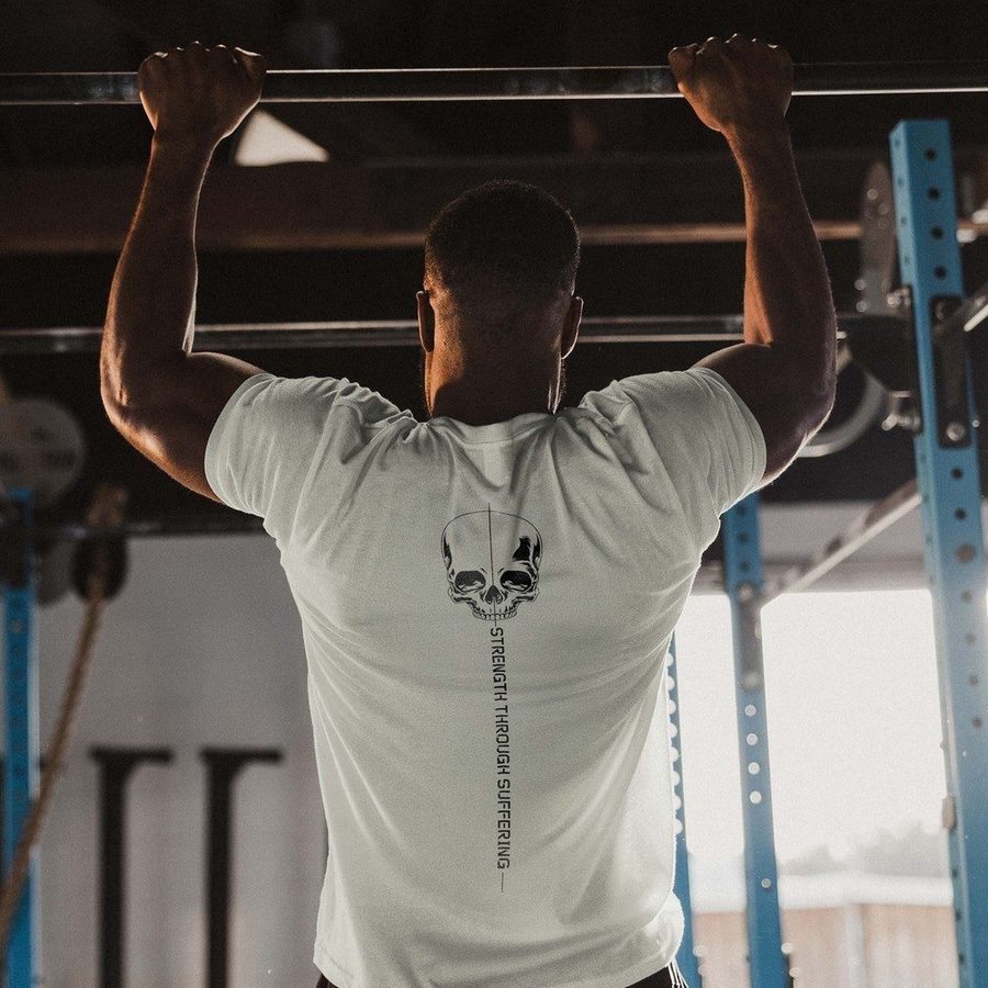 Grunt Style Strength Through Suffering T-Shirt - Sand