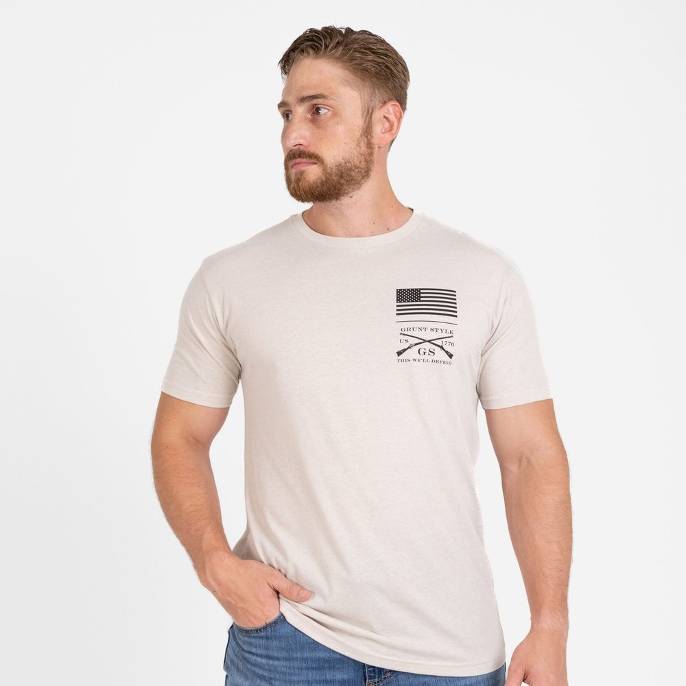 Grunt Style Strength Through Suffering T-Shirt - Sand