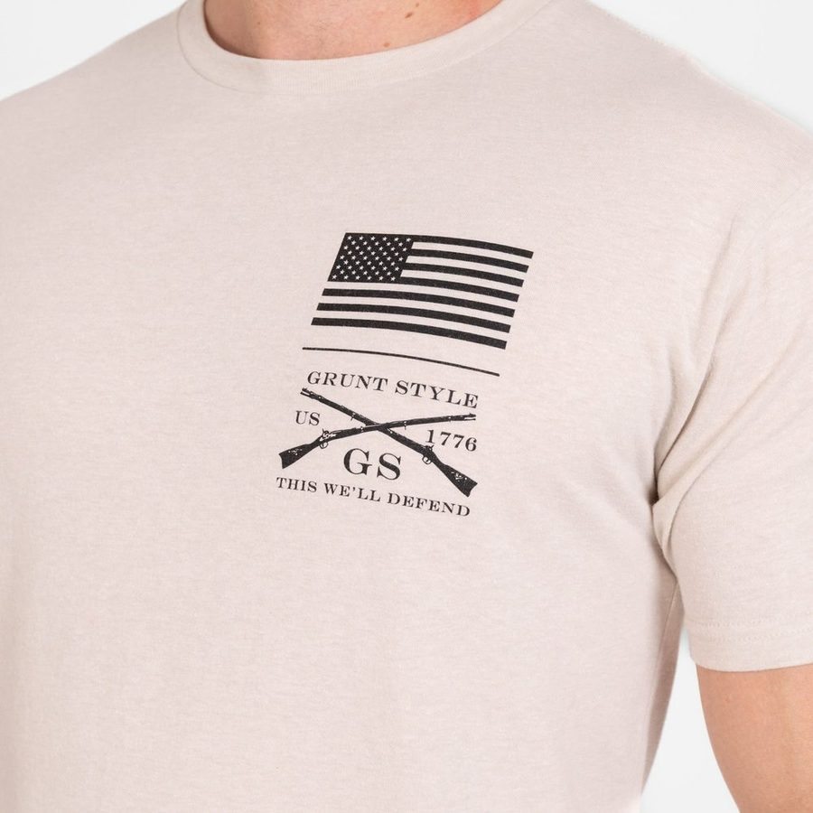 Grunt Style Strength Through Suffering T-Shirt - Sand