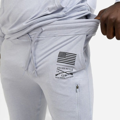 Grunt Style Men's All-Day Jogger - Heather Arctic Gray