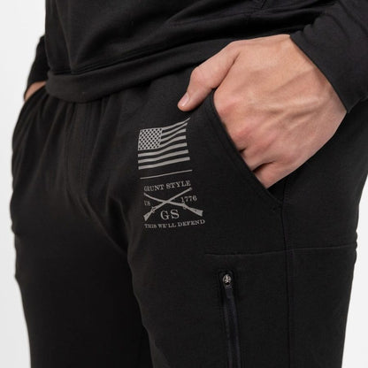 Grunt Style Men's All-Day Jogger - Heather Black