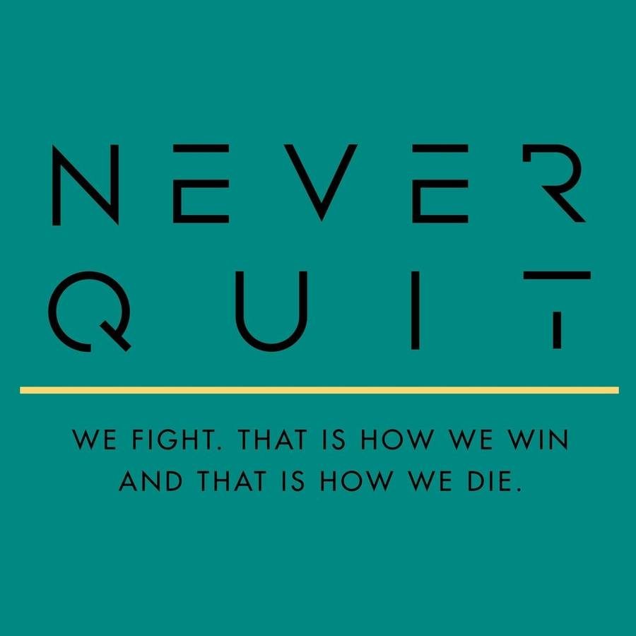 Grunt Style Never Quit Muscle Tank - Heather Aqua