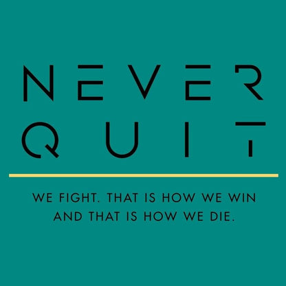 Grunt Style Never Quit Muscle Tank - Heather Aqua