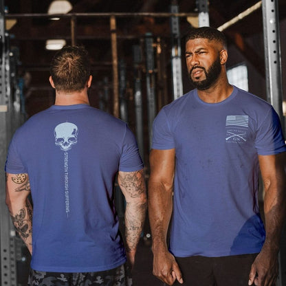 Grunt Style Strength Through Suffering T-Shirt - Future Dusk