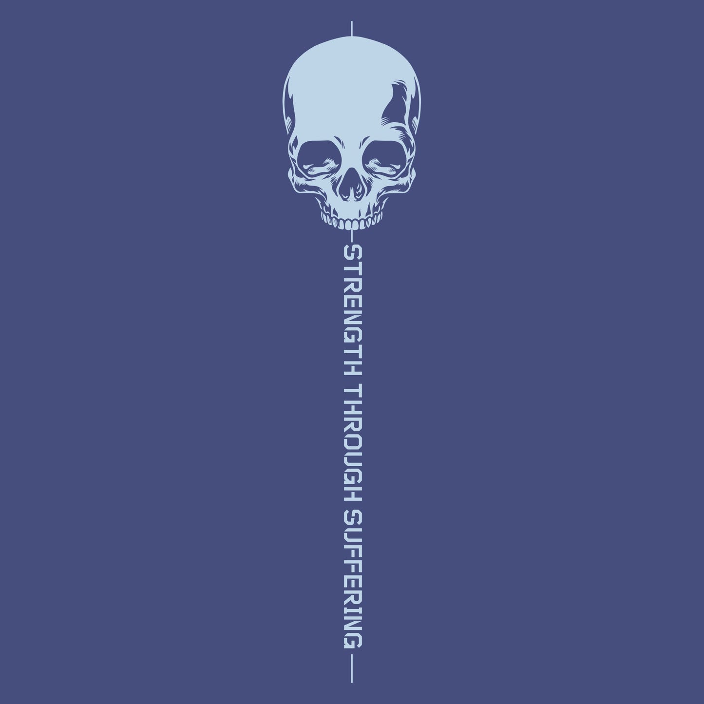 Grunt Style Strength Through Suffering T-Shirt - Future Dusk