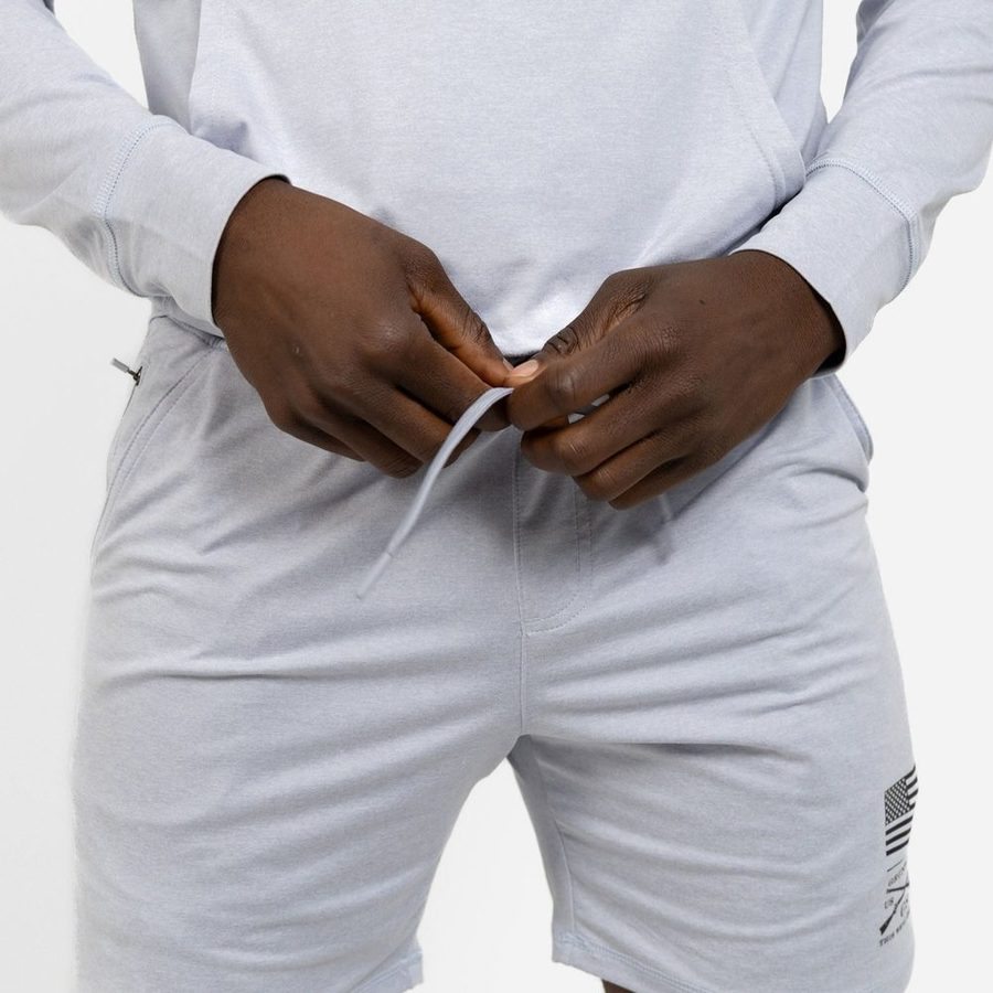 Grunt Style Men's All-Day Short - Heather Gray