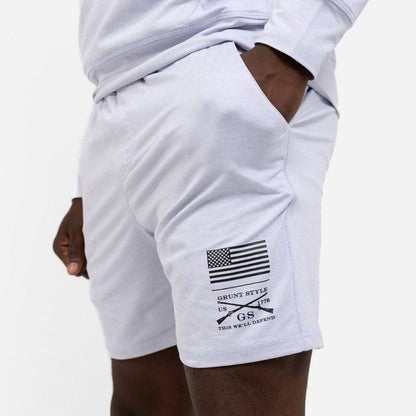 Grunt Style Men's All-Day Short - Heather Gray