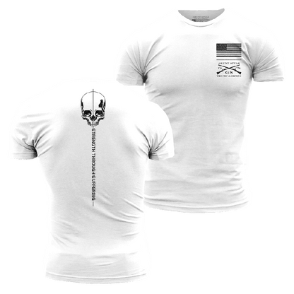 Grunt Style Strength Through Suffering T-Shirt - White