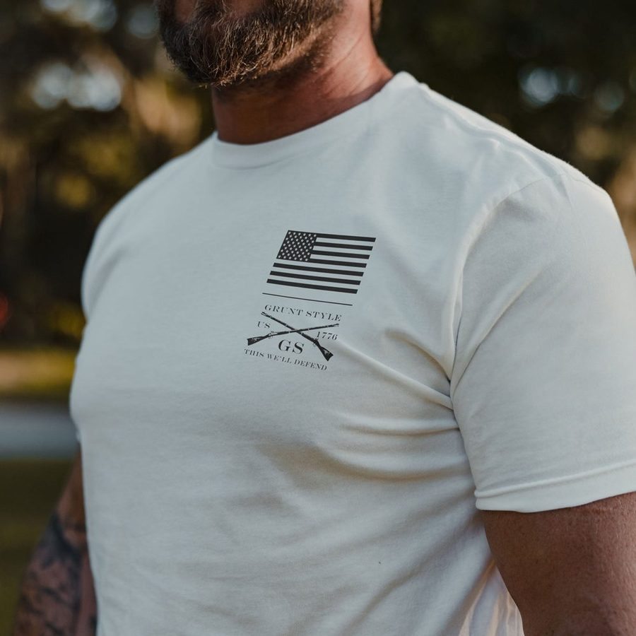 Grunt Style Strength Through Suffering T-Shirt - White