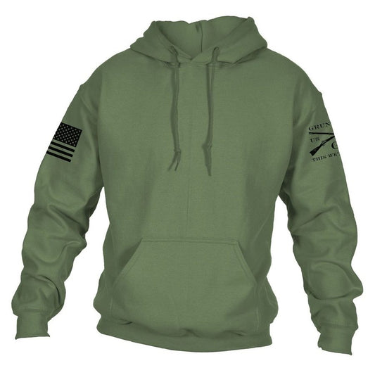 Grunt Style Basic Hoodie - Military Green