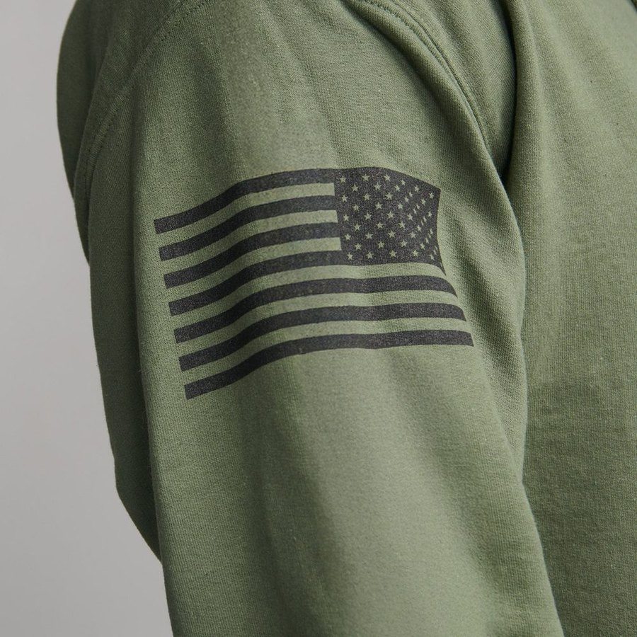 Grunt Style Basic Hoodie - Military Green