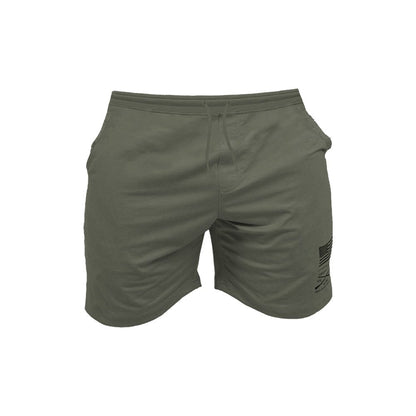 Grunt Style Men's All-Day Short - Heather Military Green