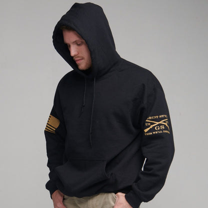 Grunt Style Basic Hoodie - Black
