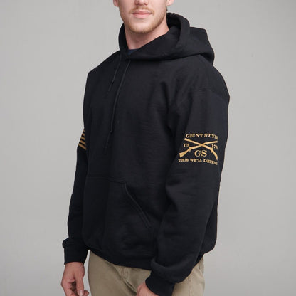 Grunt Style Basic Hoodie - Black
