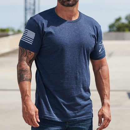 Grunt Style Navy Basic Crew T-Shirt - Patriotic Clothing