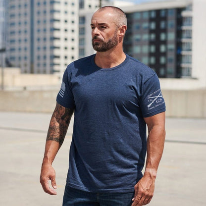 Grunt Style Navy Basic Crew T-Shirt - Patriotic Clothing