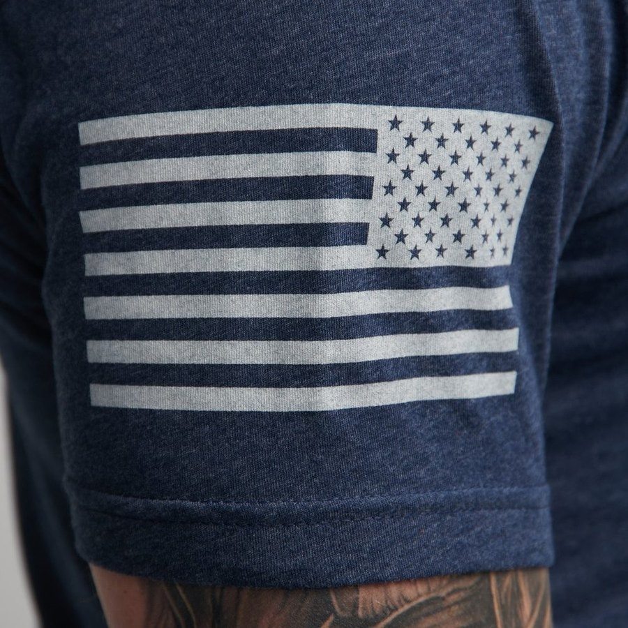 Grunt Style Navy Basic Crew T-Shirt - Patriotic Clothing