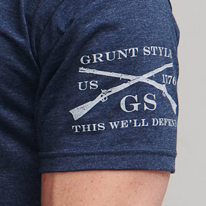 Grunt Style Navy Basic Crew T-Shirt - Patriotic Clothing