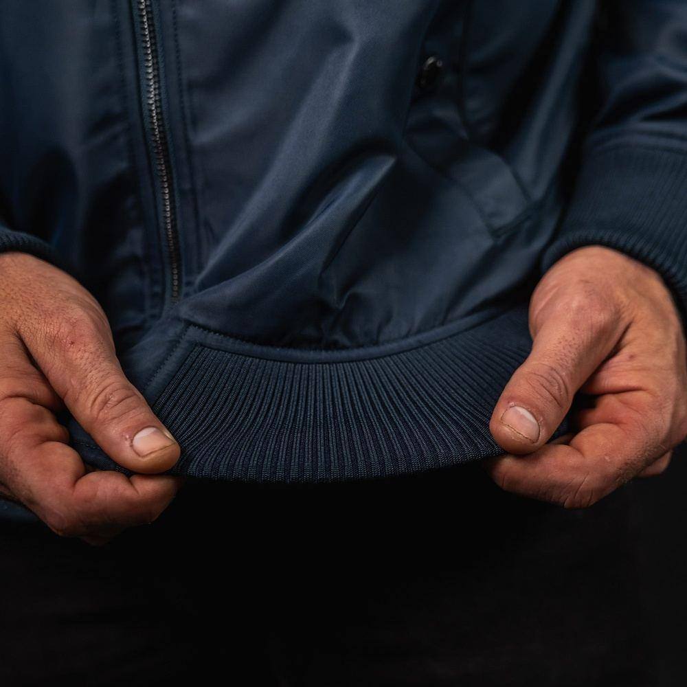 Grunt Style Men's Classified Bomber Jacket - Navy