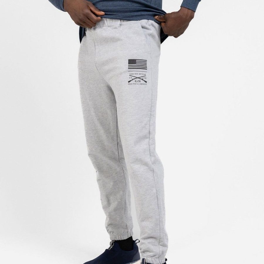 Grunt Style Basic Sweat Pant - Sport Gray