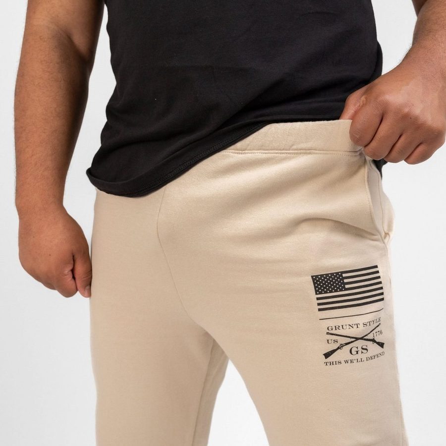 Grunt Style Basic Sweat Pant - Sand