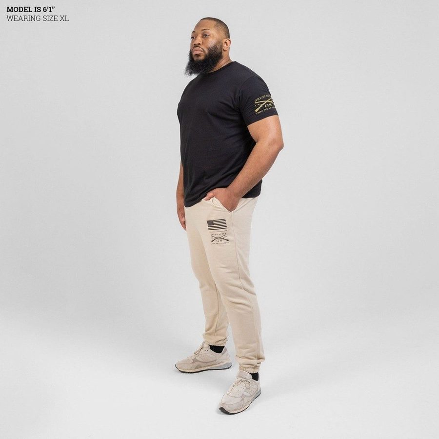 Grunt Style Basic Sweat Pant - Sand