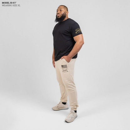 Grunt Style Basic Sweat Pant - Sand