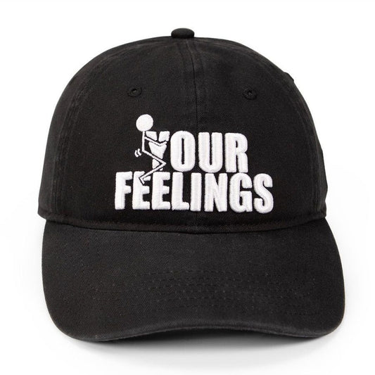 Grunt Style F*ck Your Feelings Dad Hat - Black