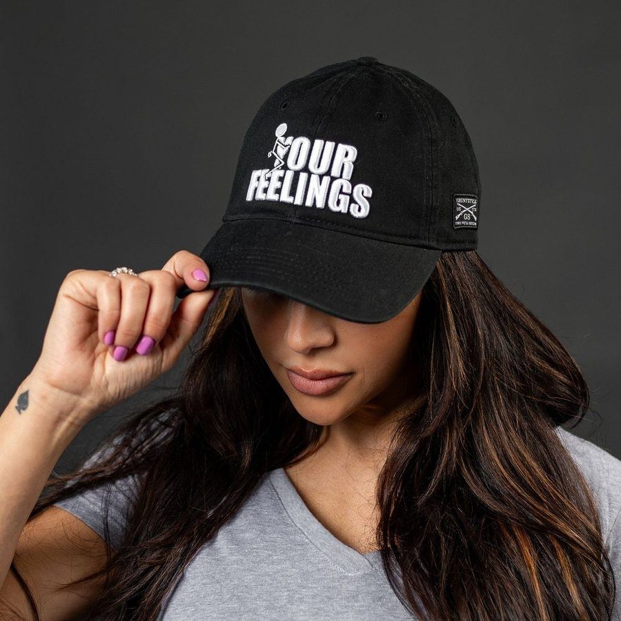 Grunt Style F*ck Your Feelings Dad Hat - Black