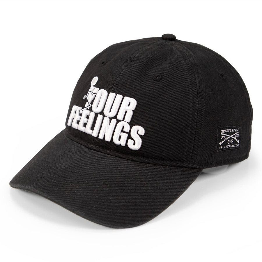 Grunt Style F*ck Your Feelings Dad Hat - Black