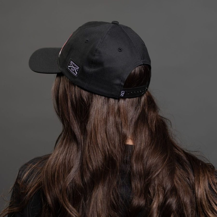Grunt Style Freedom Angel Dad Hat - Black
