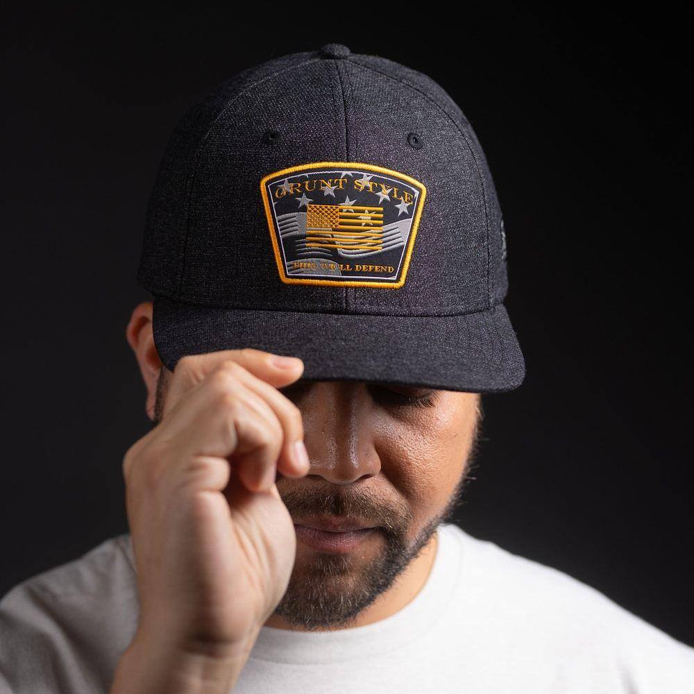 Grunt Style This We'll Defend Hat - Dark Charcoal
