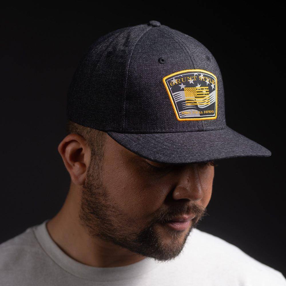 Grunt Style This We'll Defend Hat - Dark Charcoal